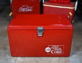 Progress Refrigerator Co. Coca-Cola Metal Advertising Cooler/Chest with Bottle Opener
