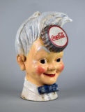 Coca-Cola Sprite Boy Advertising Cast Iron Bank