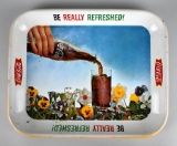 Vintage Coca-Cola Advertising “Be Really Refreshed” 13” Metal Serving Tray, Lot 91