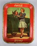 Vintage Coca-Cola Advertising “Drink Coca-Cola” 13” Metal Serving Tray