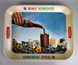 Vintage Coca-Cola Advertising “Be Really Refreshed” 13” Metal Serving Tray, Lot 99