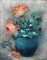 Edith Dunkle (XIX-XX) Still Life of Roses, Oil on Canvas, Signed Lower Right