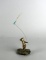 Malcolm Moran Gumps Brass Bear Flying Kite Figurine, Signed 1970s