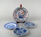 Lot of Four Small Oriental & Oriental Style Dishes