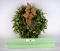 Two Decorative Items: Scentennials White Ginger Drawer Liners & Artificial Greenery Vine Wreath