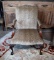 Leopard Print Chippendale Style Mahogany Armchair