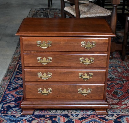 Vintage Chippendale Style Mahogany Small Chest