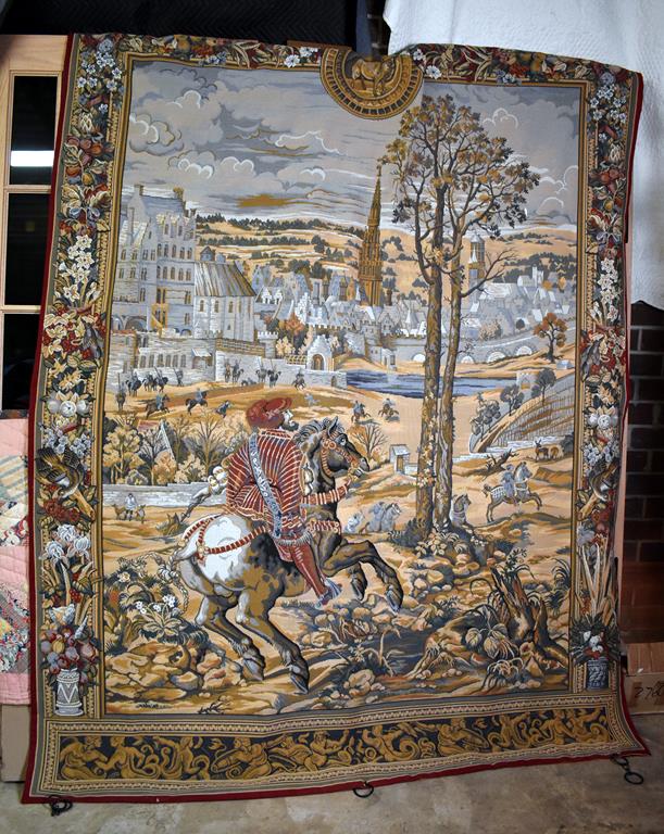 Tapestries, Ltd. Maximilien Belgian Wall Tapestry Proxibid