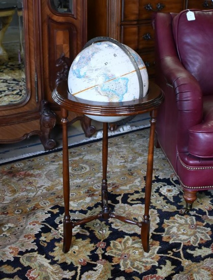 Replogle Globes Inc. Twelve Inch Diameter World Classic Series Globe on Stand, USA