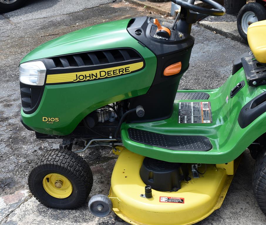 John deere d105 42 inch mower deck belt size hot sale