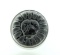FM Ronneby Magnum Smokey Lion Head Art Glass Paperweight, Etched “FM Ronneby Sweden M79B”