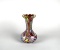Arte Vetraria Muranese (AveM) “Tutti Frutti” Mid-Century Murano Glass Vase w/ Ruffled Edge, Italy