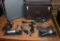 Lot of Shure Microphones, Cables and Accessories & Case: Shure SM58 and Shure 515SB Unidyne B