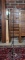 Black Wrought Metal electric Floor Lamp with Brass Finial No Shade