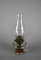 Antique Scovill Manufacturing Co. Finger Loop Oil Lamp, 1870
