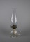 Antique Patented 1870 Oil Lamp with Finger Loop & Oil Guard