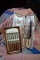Two Vtg. Sets of Stainless Steal Blade Knives: Sheffield Steak Knives & Washington Forge Carving Set