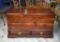 Vintage Lane Knotty Pine Hope Chest with Cedar Lining & Two Drawers in Base