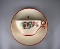 N.S. Co. Pottery Cup & Saucer Wall Pocket Planter, USA 1950s