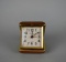 Vintage Seth Thomas Travel Alarm Clock with Folding Case, Brazil