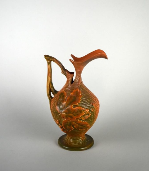 Roseville Pottery “Bushberry” 10” Ewer/Pitcher, Shape 2-10”