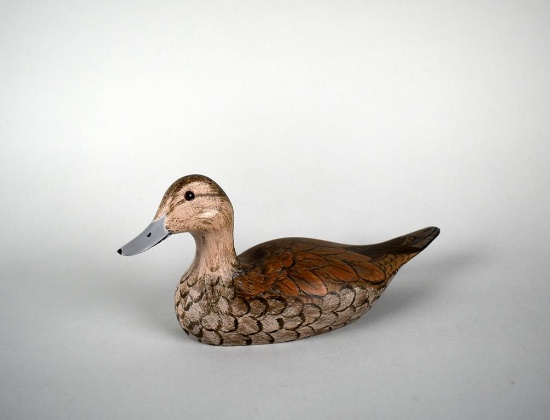 Peter “Hutch” Codd  “Pintail Hen” Small Decoy Duck Carving, Maryland
