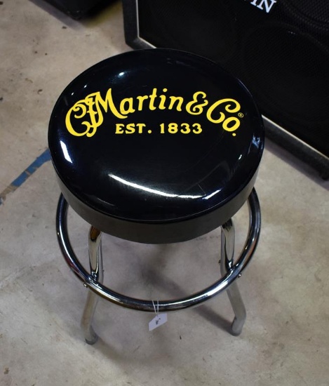 CF Martin and Co. Logo Guitar Player Stool