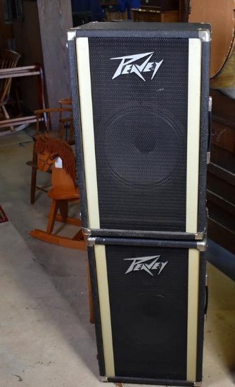 Pair of Peavey Model  112 PT PA Enclosure 16 Ohm Performance / Public Address Speakers