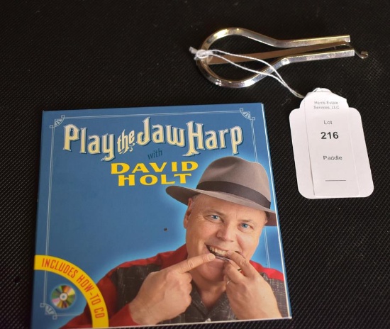 Metal Jaw Harp with David Holt Instructional CD