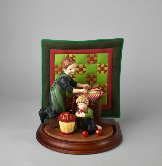 Amish Heritage Collection Figurine “Mother's Little Helper” No. 30025