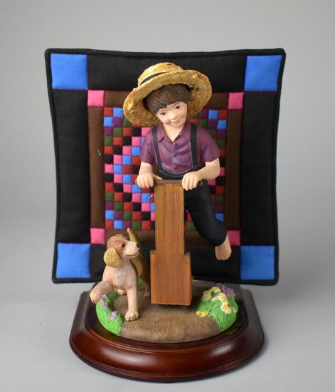 Amish Heritage Collection Figurine “Aaron & Caleb” No. 30017
