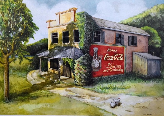 Denis Duncan (So. Carolina, XX) Print “Oconee Mill Store”, 1980