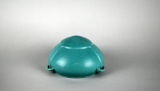 Roseville Pottery Aqua Matte Green Hanging Planter
