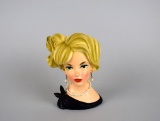 Vintage Ceramic Lady Head Vase, Napcoware C7293, Japan