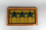 S. Mims Artist Signed Stained Glass Window