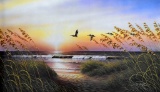 Jim Booth (1945-2021, So. Carolina) Signed Ltd. Ed. Print (945/950) “Shore Patrol”, 1993