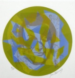 Tim O'Brien (American XX) Signed Artist Proof Print (2/5) Abstract with Portraits, 1979