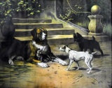 Framed 1907 Print “Safe”, 1907