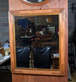 Antique Victorian Eastlake Rectangular Wall Mirror