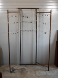 Three-Section Folding Display Rail/Rack for Hanging Event Photos/Paper