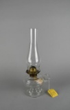 Antique P&A Manufacturing Co. Drip-less Glass Oil Kerosene Lamp with Finger Loop