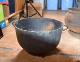 Black Iron Cauldron Marked No. 12