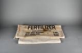 Lot of Two Anderson SC Feed Sacks: Anderson Fertilizer Co. & Other