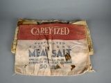 Lot of Two Feed Sacks: George Tait and Sons Thorobred Seeds (VA) & Crystal Sugar (CA)
