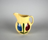 Watt Pottery's Hand-Painted Tulip Pattern Pitcher No. 16, USA