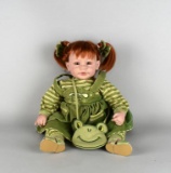 Adora Charisma Toddler “Froggy Fun” Realistic 20” Red Headed Girl Doll
