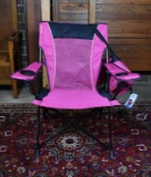 Kijaro Dual Lock Outdoors Folding Chair in Hanami Pink