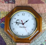 Gerber Quartz Battery Powered Advertising Wall Clock