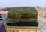 Lot of 5 Old Cloth-bound Books: “The House of the Wolf”, “The Hill Readers Book Five”, “Red Ryder...