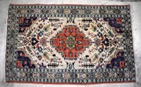 Persian Handknotted Wool 2' 10' x 4' 9” Area Rug